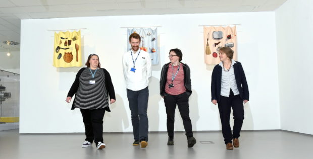 Pictured from left: Jo Hastie, Fraser MacDonald, Tamsin Greenlaw and Sally Thomson.

Picture by HEATHER FOWLIE