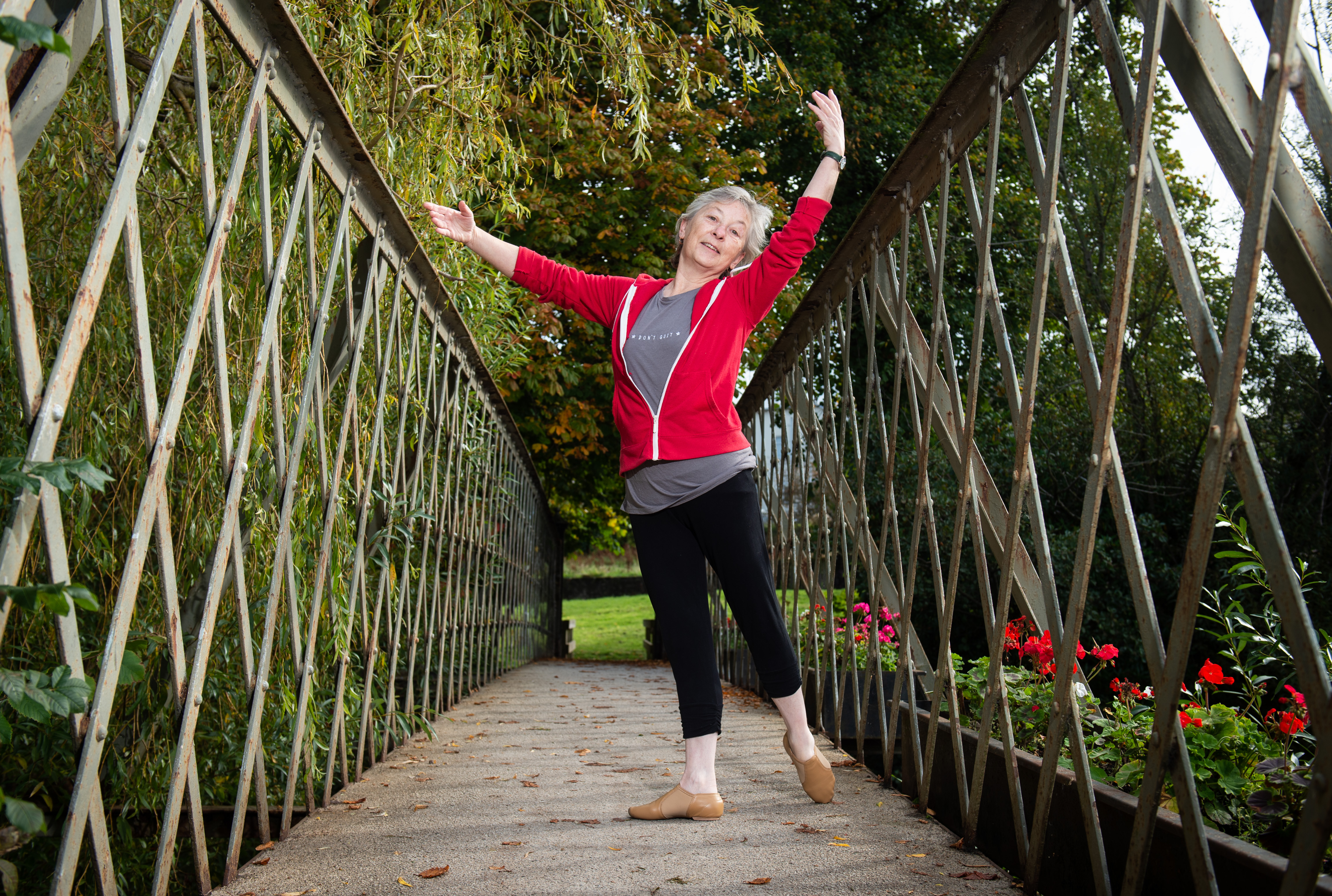 Fiona Hay has devised ballet classes for the over 55s.