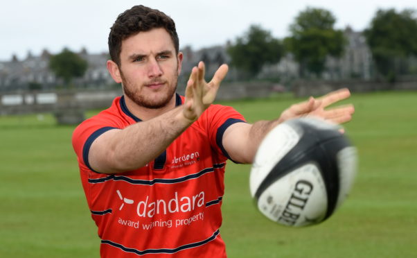 Aberdeen Grammar's Doug Russell.