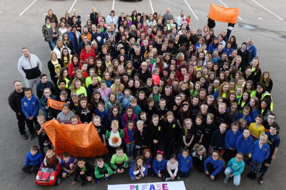 Hundreds showing their support for a local version of the cancelled Rock Challenge dance contest 

Picture by KENNY ELRICK