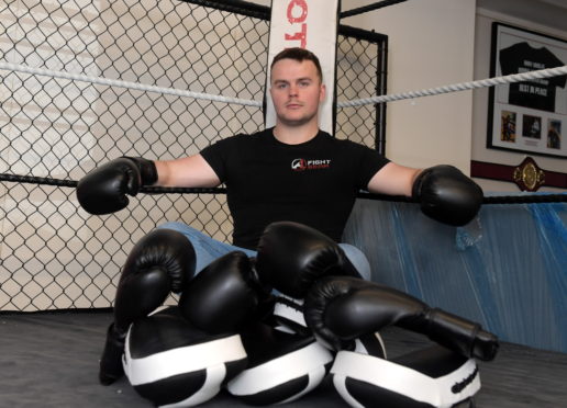 A1 Fight Gear owner Sean Cowie.
Picture by KATH FLANNERY