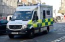 An ambulance was stolen from a property in Kemnay