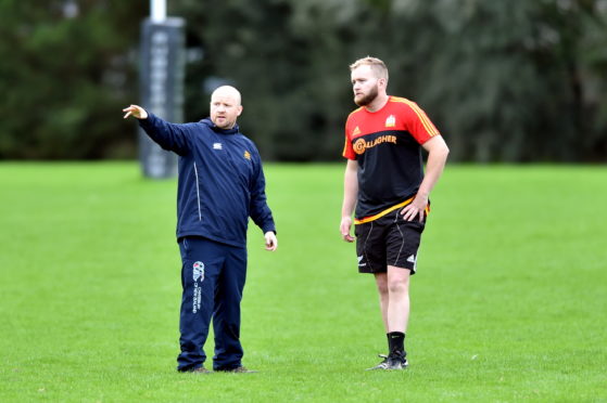 Gordonians head coach Ryan Morrice, left.