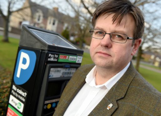 Highland Councillor Andrew Baxter of the Lochaber Ward. Picture by Sandy McCook