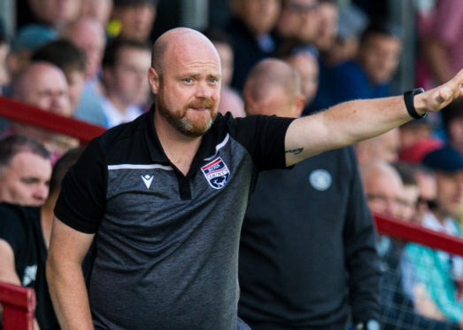 Ross County co-manager Steven Ferguson