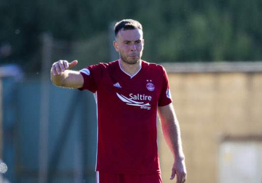 Aberdeen goalscorer Andy Considine.