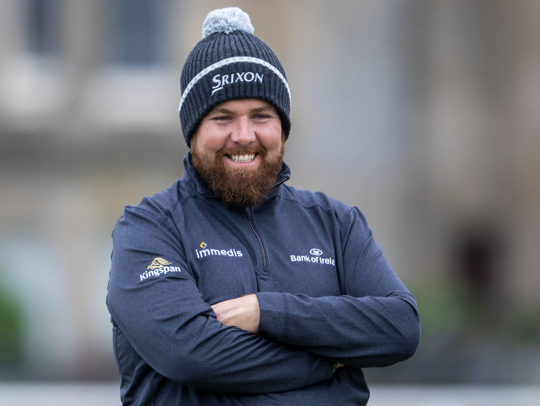 Shane Lowry during Dunhill Links at St Andrews.