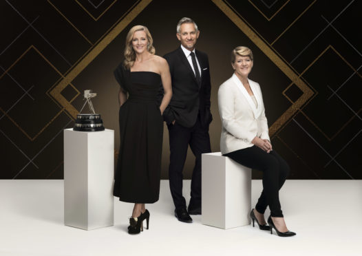 Gabby Logan, Gary Lineker and Clare Balding will be presenting the awards.