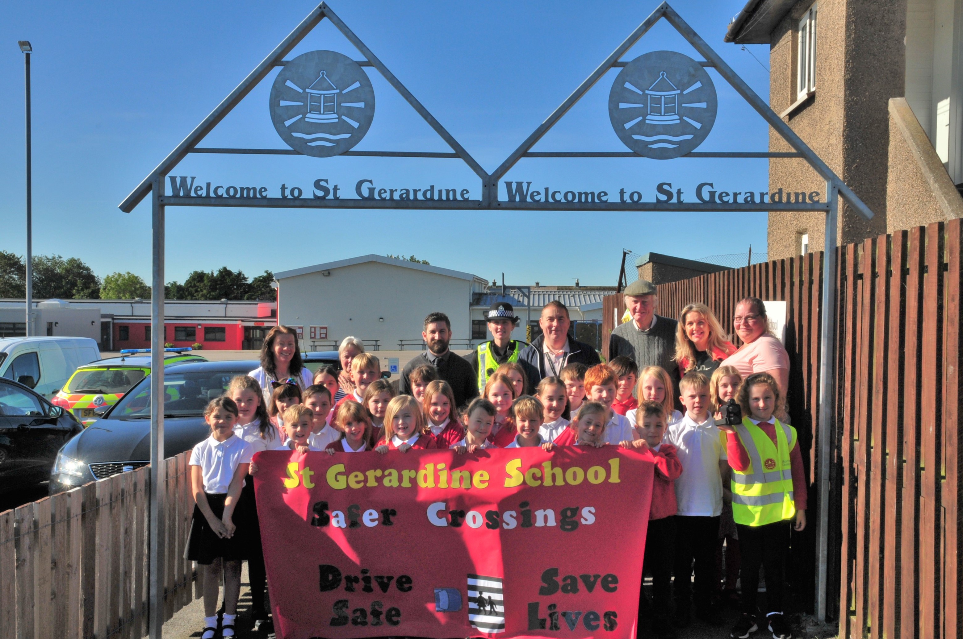 Pupils at St Gerardine Primary School in Lossiemouth will educate speeding drivers.