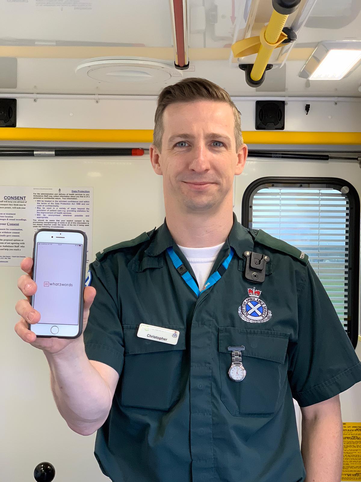 Ambulance Technician Encourages Use Of Mobile App After It Proved 