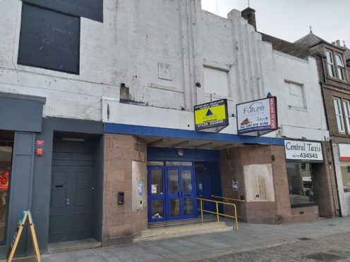 The former bingo hall on Peterhead's Marischal Street