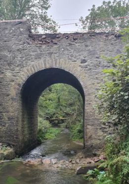 Auchmill Bridge near King Edward - picture by Cameron Anderson