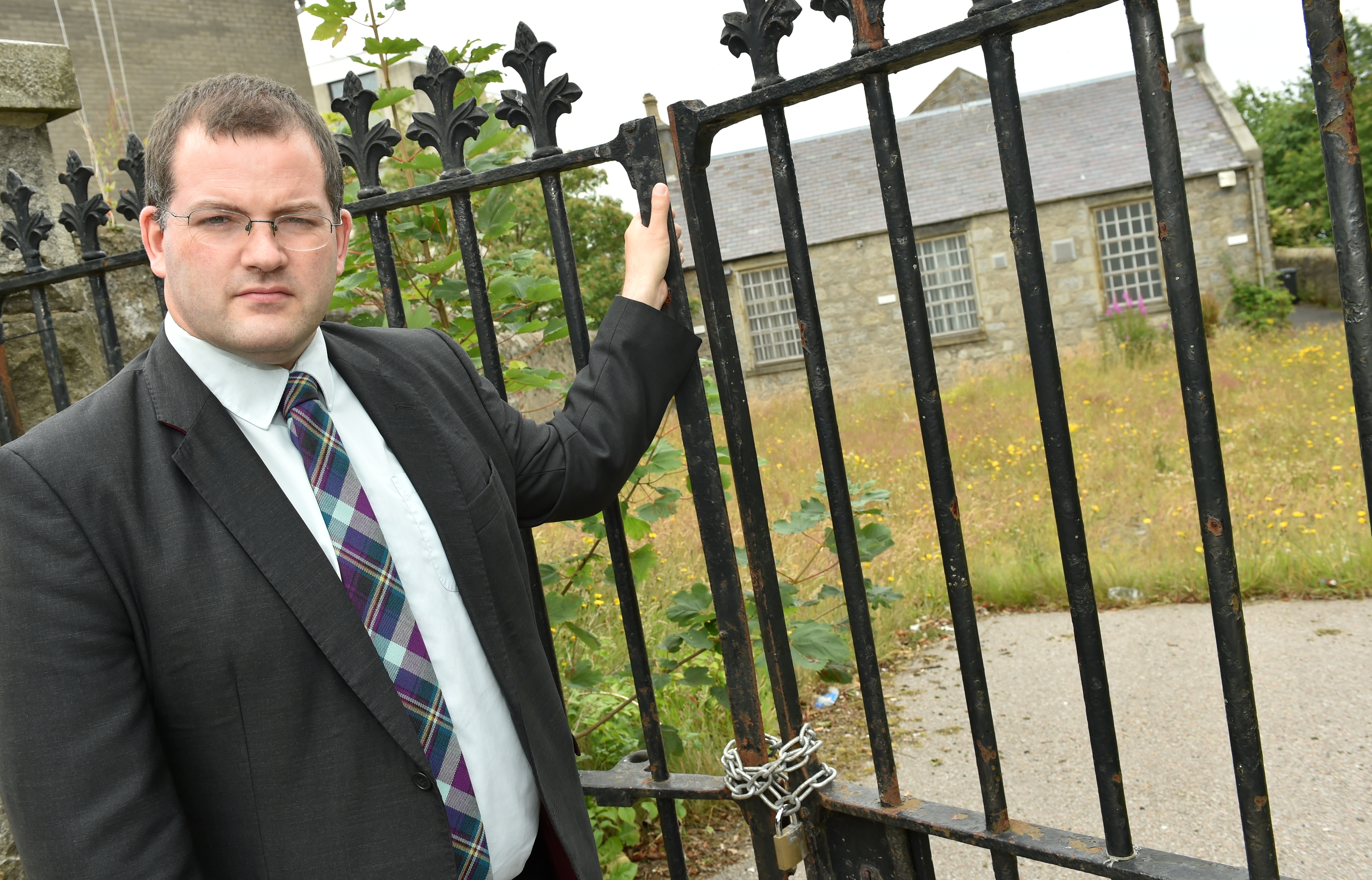 Mark McDonald MSP has been campaigning to save Woodside Burgh Hall.