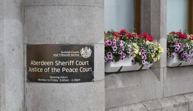 Aberdeen Sheriff Court.