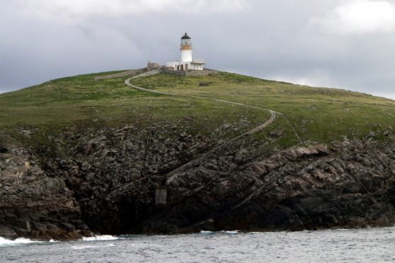 Flannan Isles lighthouse.