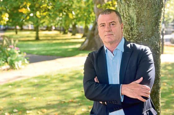Pictured is Scottish Enterprise Chief Executive Steve Dunlop in Queen's Terrace Gardens, Aberdeen
Picture by DARRELL BENNS    
Pictured on 19/09/2019
CR0014300