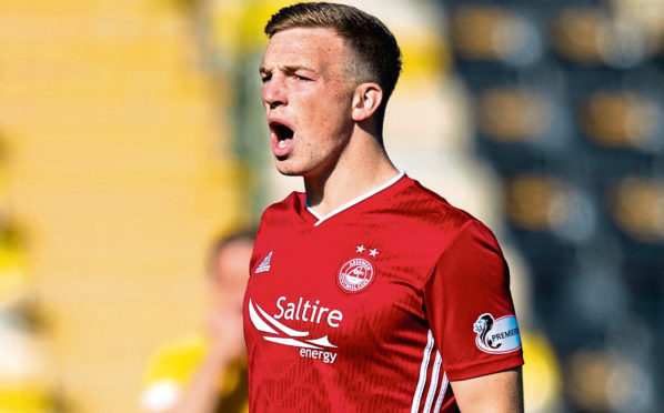 Aberdeen midfielder Lewis Ferguson.