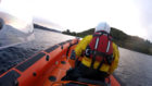 The RNLI crew from Loch Ness were sent to assist after two people were spotted in the water in Urquhart Bay