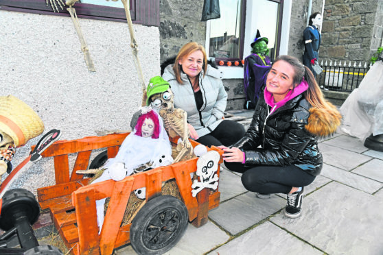 Angela Keay (left) and Georganne West