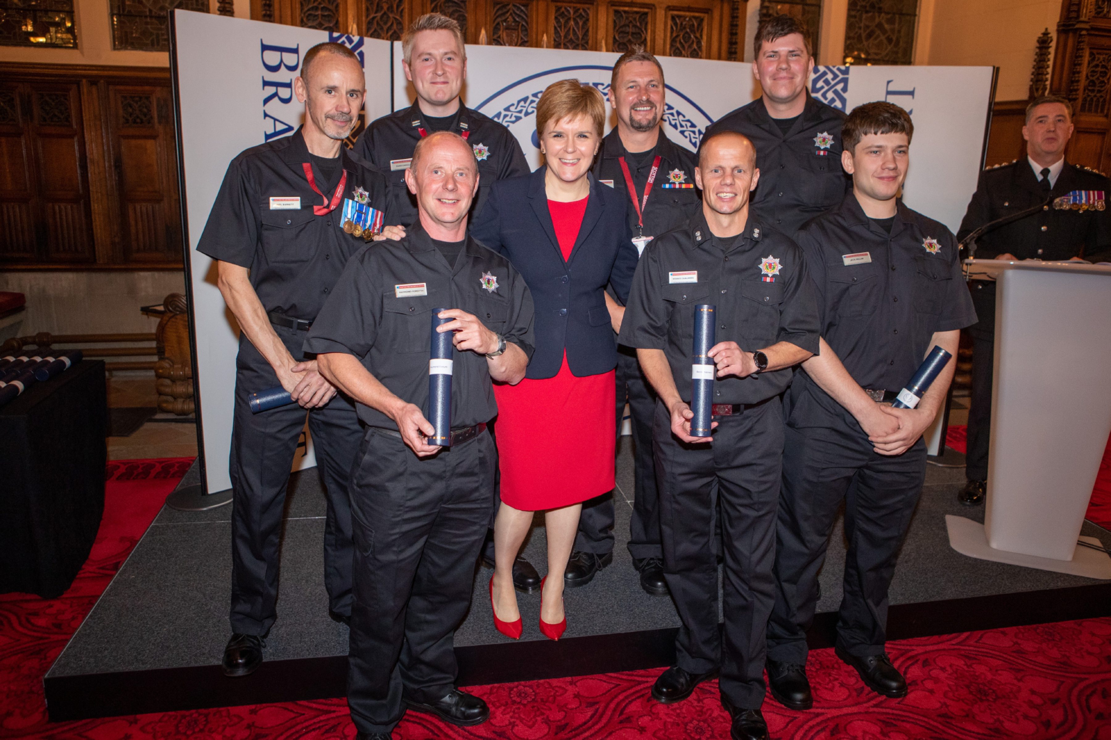 The Brave@Heart awards at Edinburgh Castle
