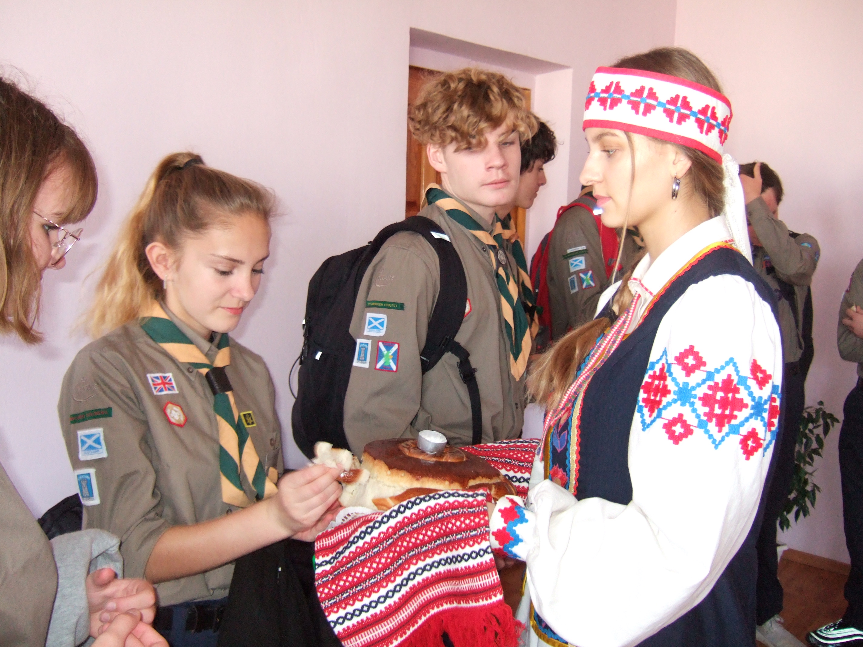 Some of the Young Scout Leaders
