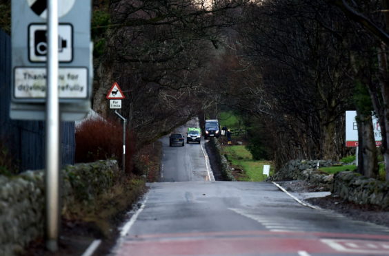 Countesswells road in Aberdeen