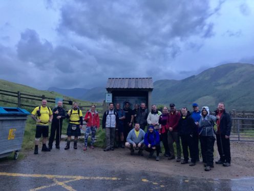 Staff from SSEN Transmission climbed Ben Nevis alongside colleagues from Balfour Beatty and TerraFirma in aid of local charities Lochaber Hope and Highland Hospice.