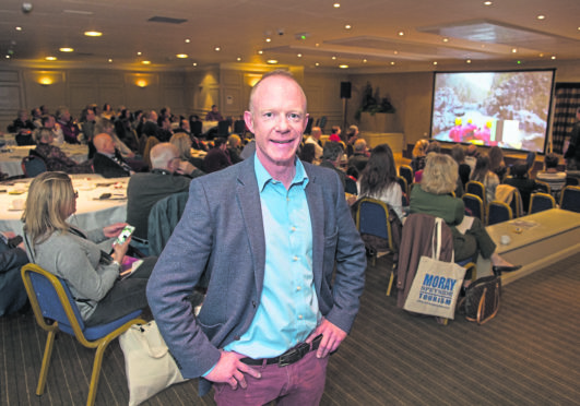 Laurie Piper, operations manager at Moray Speyside Tourism. Picture by Jason Hedges.