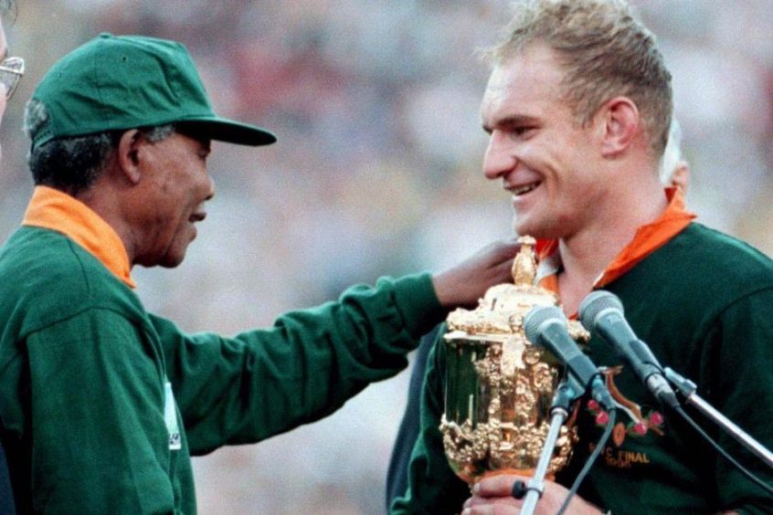 A moment of magic at the 1995 Rugby World Cup.
