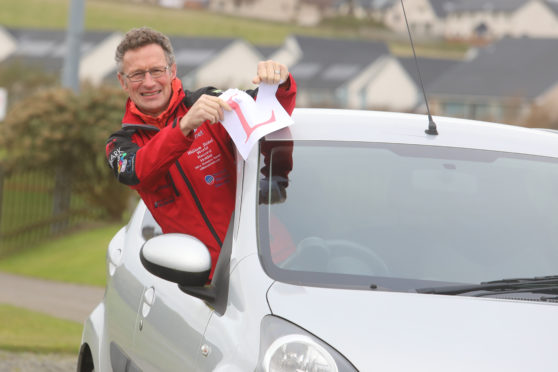 William Sichel at the of 66 passed his driving test after driving legally on public roads  for over thirty years.