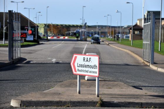 RAF Lossiemouth.