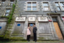 Hoteliers, David and Sharon Watt of the Davron Hotel, Roseheart are transforming the run down John Trail Building in Fraserburgh into a new hotel.