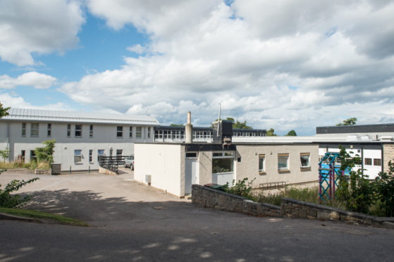 Forres Academy in Forres.