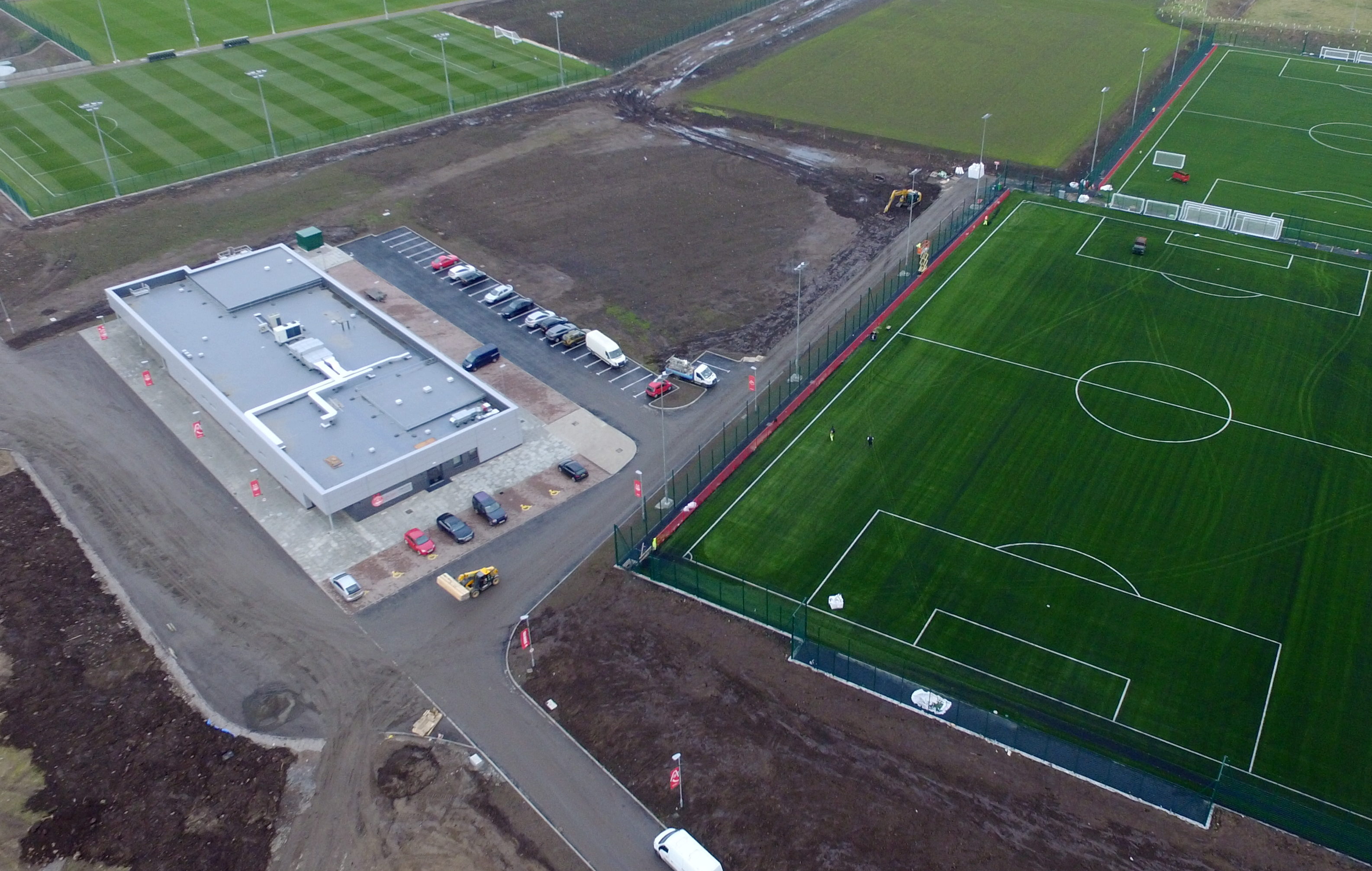 Aberdeen Football Club's new training facility at Cormack Park
Picture by Kenny Elrick