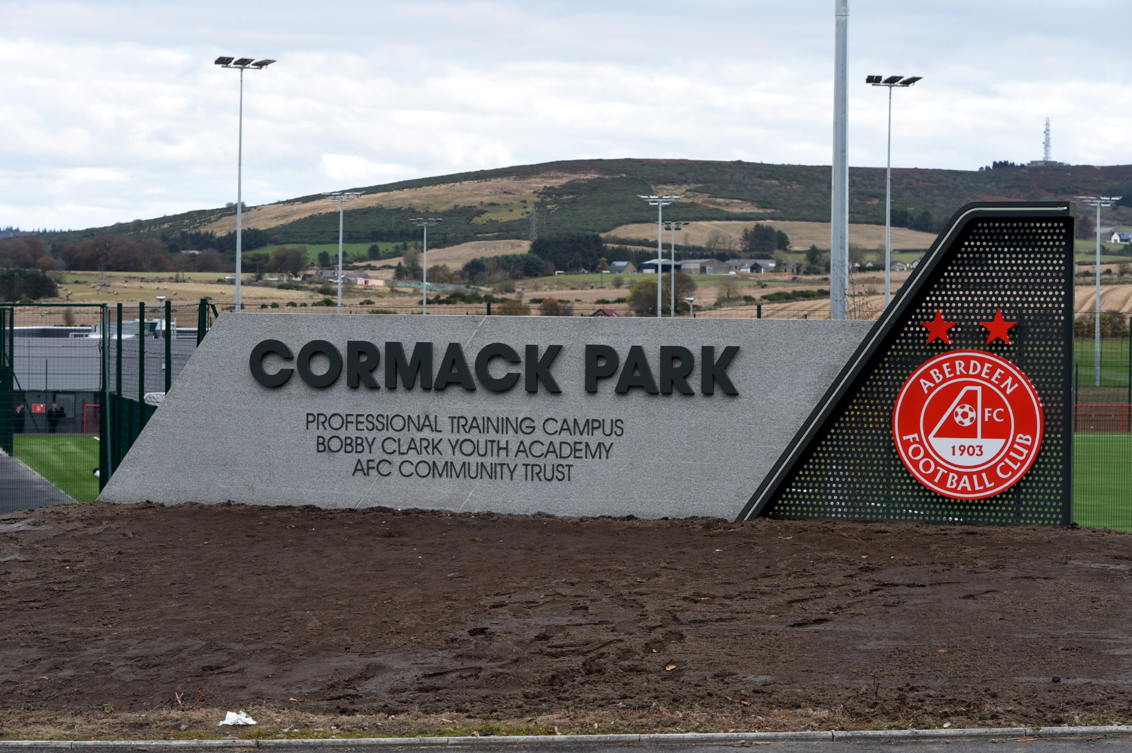 The opening of Aberdeen Football Club's new £12 million training ground Cormack Park at the new Dons Stadium, Kingsford.

Picture by KENNY ELRICK
