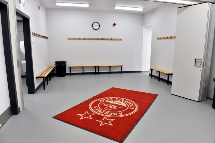 Inside Cormack Park at the new Dons Stadium, Kingsford.

Picture by KENNY ELRICK