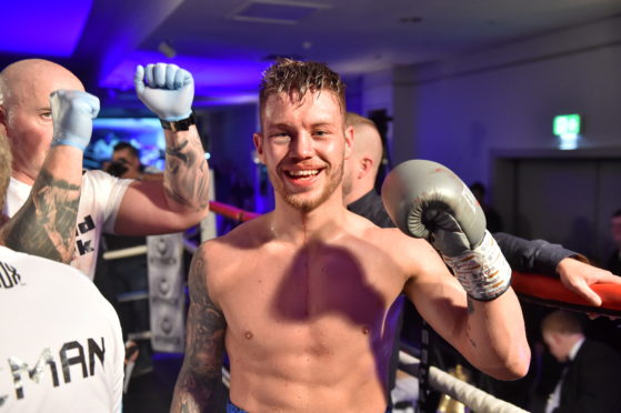 Unbeaten Aberdeen fighter Dean Sutherland.