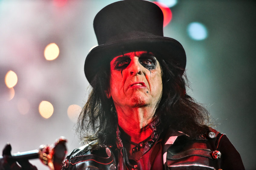 Alice Cooper at P&J Live. Pictures by Scott Baxter