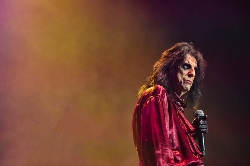 Alice Cooper at P&J Live. Pictures by Scott Baxter