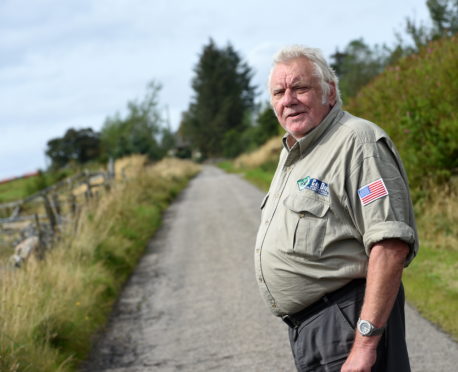 Campaigner Richard Vetters has pushed for Tesco to deliver to his postcode for around two months. Picture by Sandy McCook