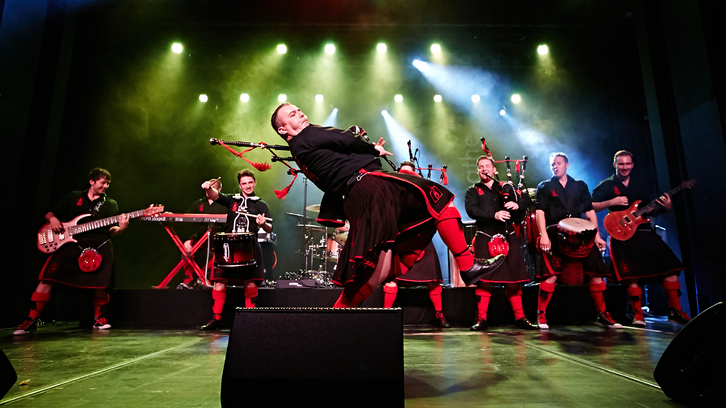 The Red Hot Chilli Pipers will headline the inaugural Forres Live event.