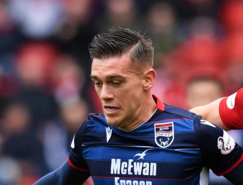 Ross County winger Josh Mullin.