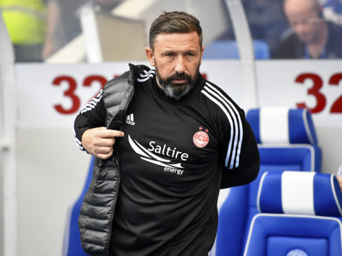 Aberdeen manager Derek McInnes.