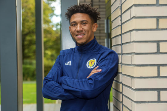 EDINBURGH, SCOTLAND - OCTOBER 07: Scotland's Liam Palmer is pictured during a Scotland media session at the Oriam on October 07, 2019, in Edinburgh, Scotland. (Photo by Bill Murray / SNS Group)