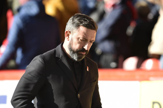 Derek McInnes was critical of his players after their 4-0 humbling against Celtic.