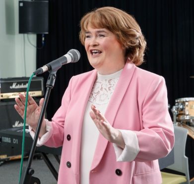 Susan Boyle is embarking on a new tour. Pic: Steve Walsh.