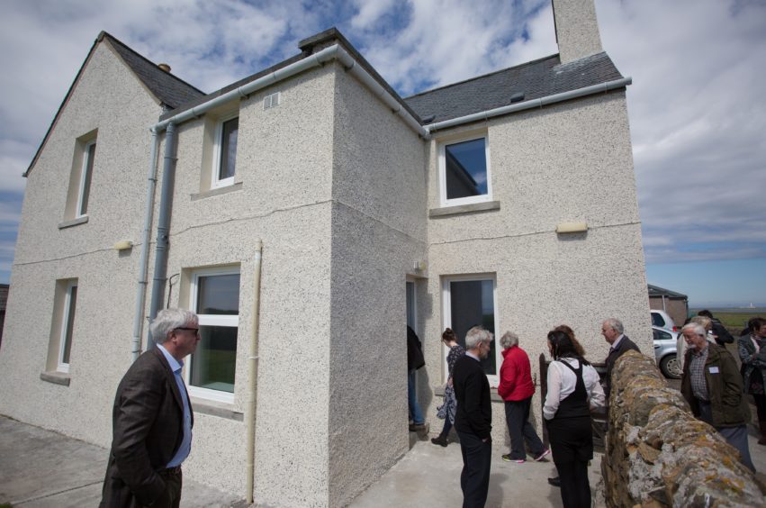 The North Ronaldsay Trust has identified the shortage of homes for rent as a barrier to preventing families in moving to Orkney, transforming its disused schoolhouse into an affordable rented home