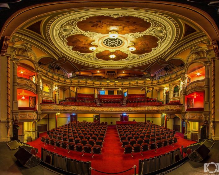 The Tivoli Theatre is one of Scotland's most famous venues.