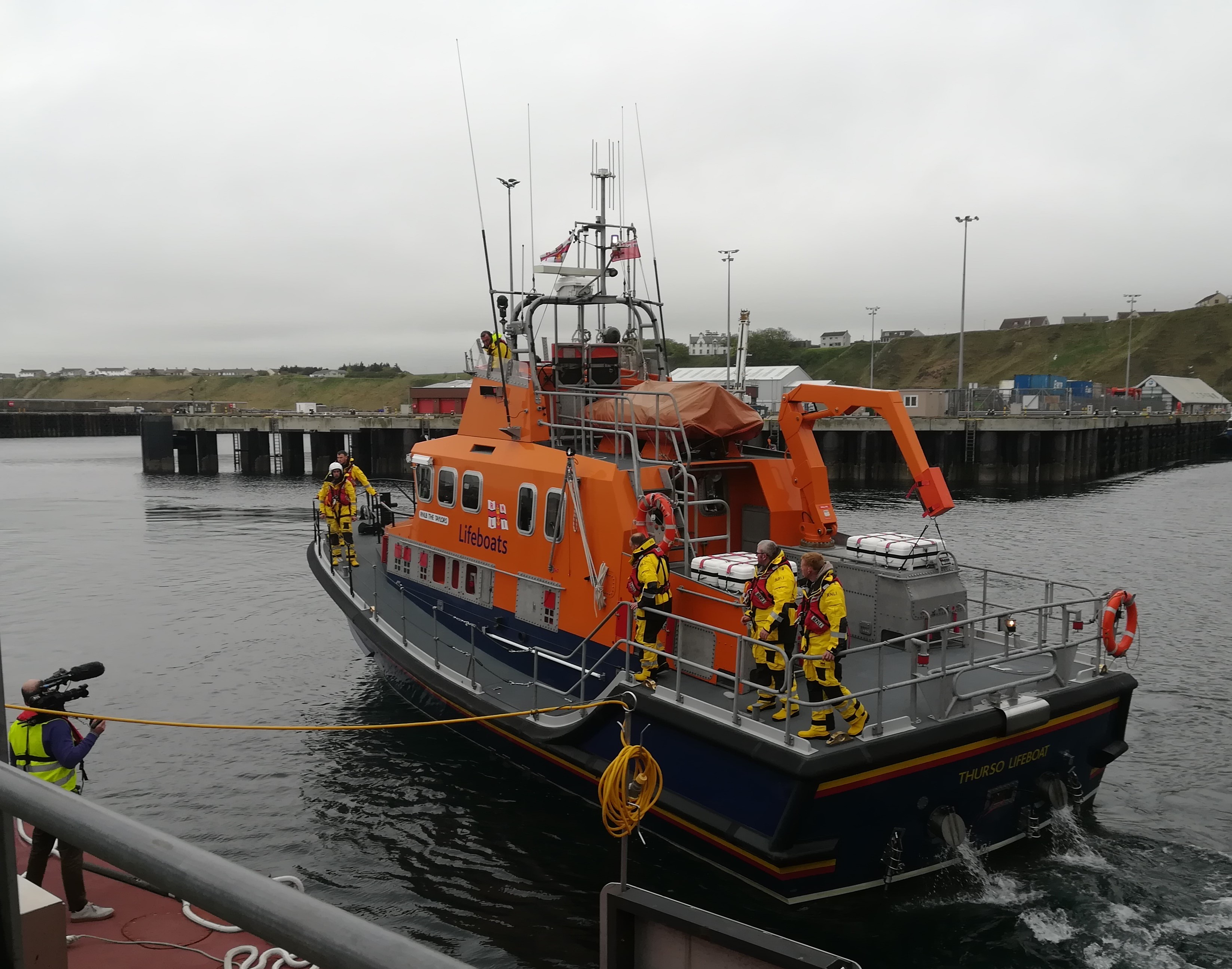 Thurso RNLI will feature in a documentary.