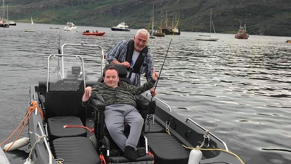The Ullapool-based Scottish Wildlife Trust - Living Seas has fitted a special 8ft ramp to its boat Mada-Chuain to enable less-able bodied to enjoy the marine environment.